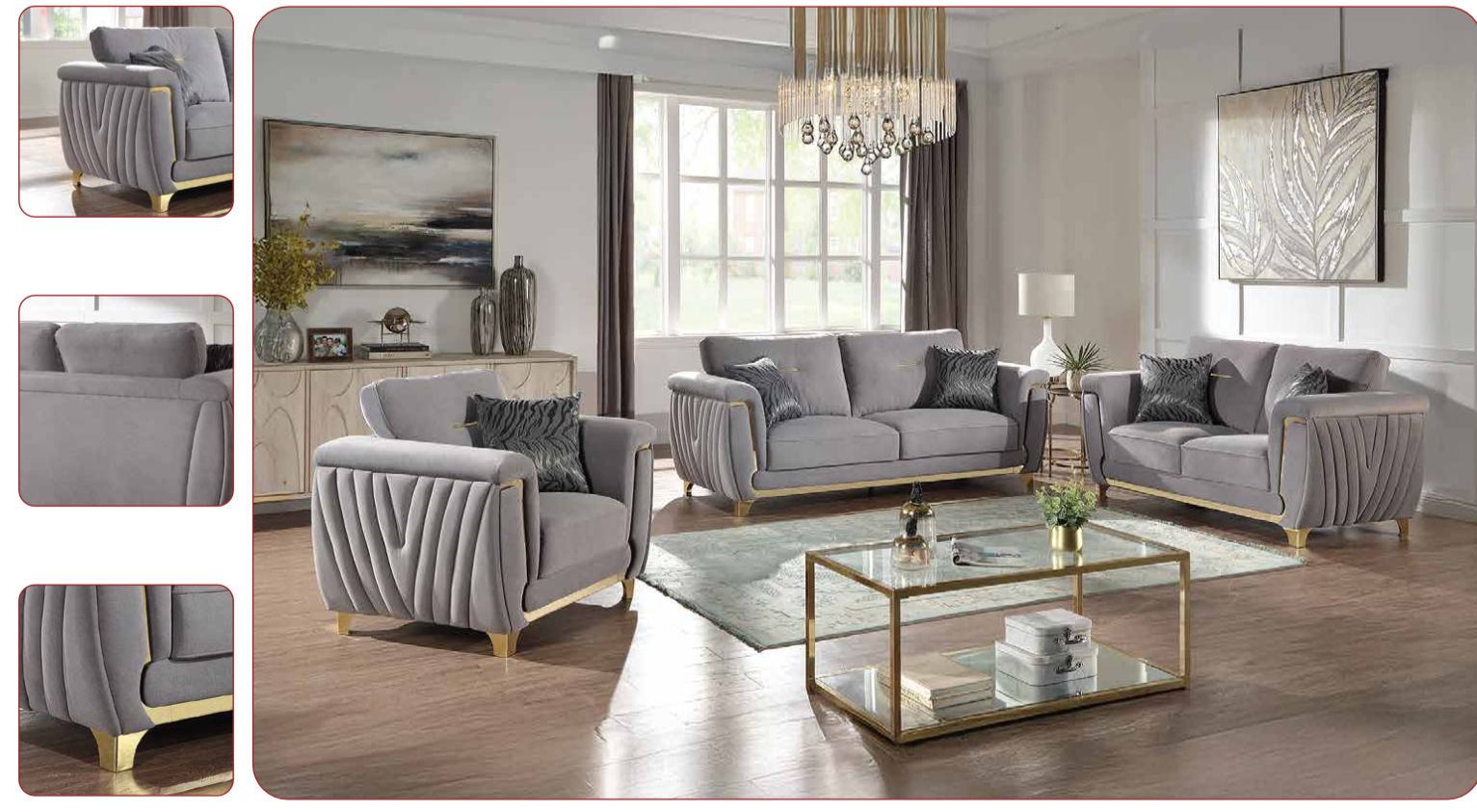 Leiana Sofa set