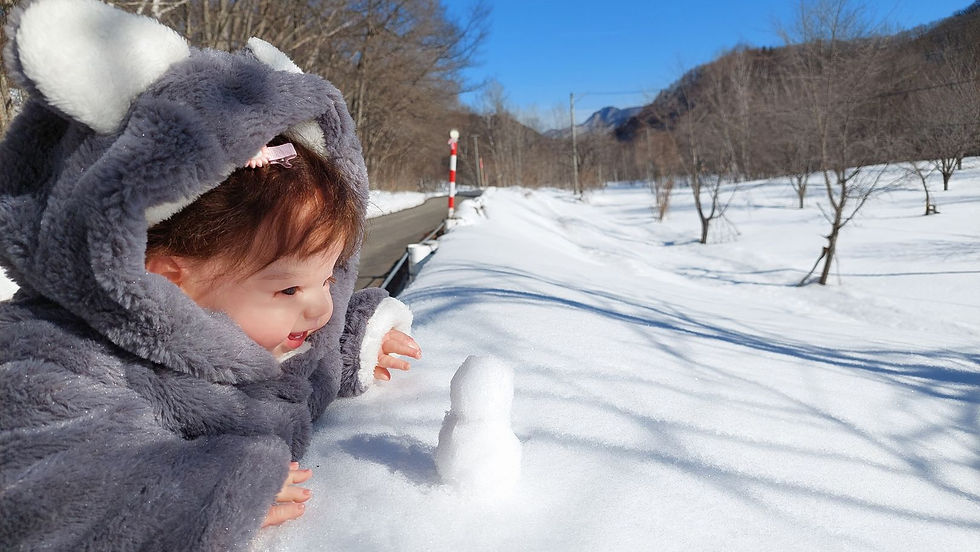 雪だるま!