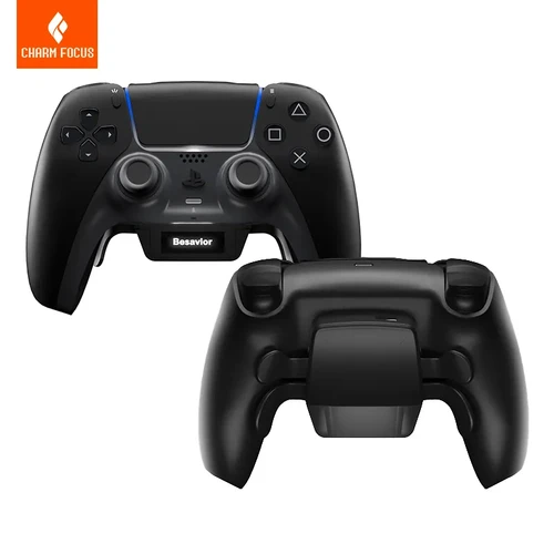Besavior Custom PS5 Controller mit 4 Paddles & vielen Funktionen Schwarz Custom Gamer