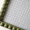 Thumbnail: Beaded Woven Fabric Frame Green