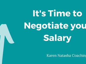 It’s Time to Negotiate Salary