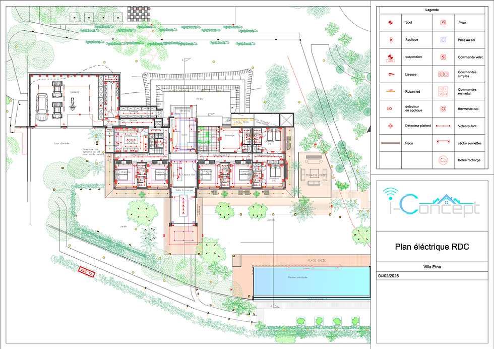 Plan électrique complet