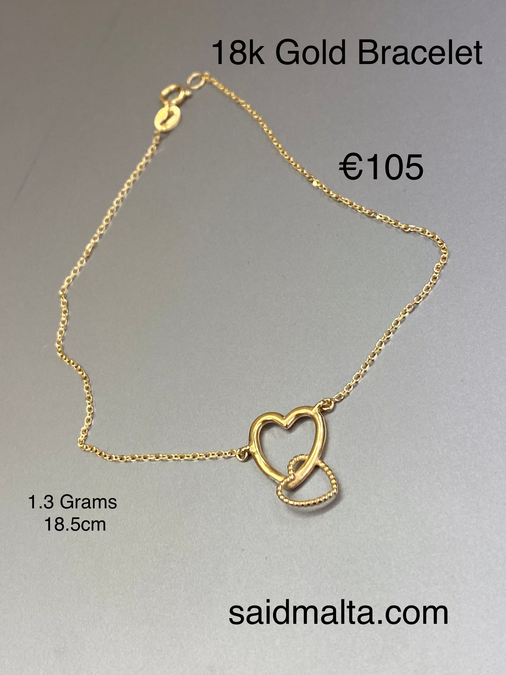 18 Carat Gold Bracelet