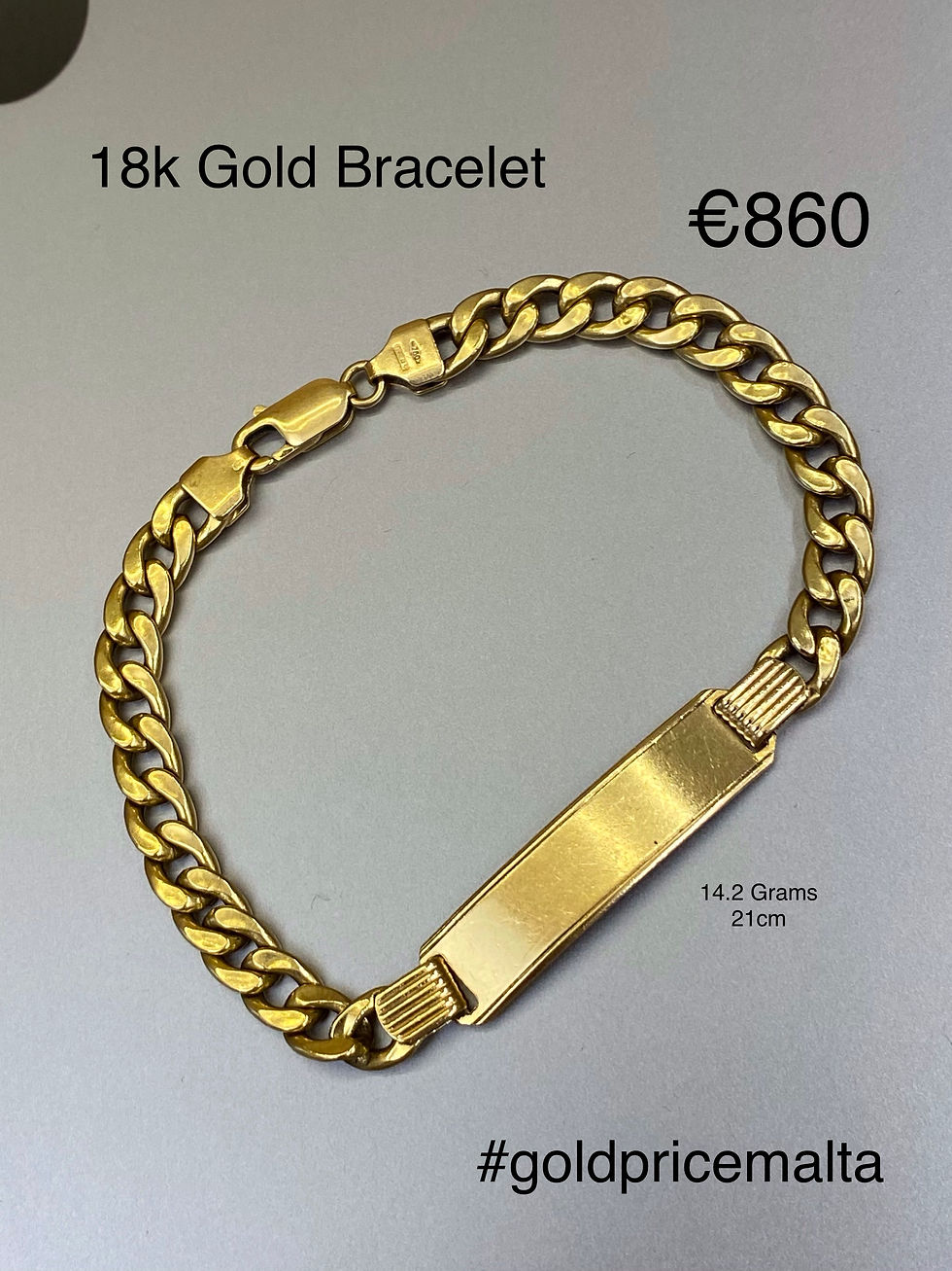 18 Carat Gold Bracelet