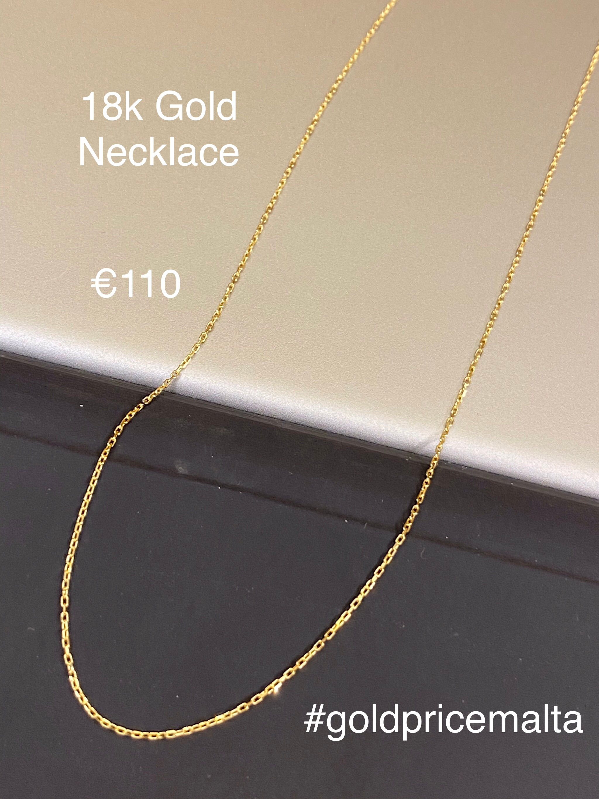18 Carat Gold Necklace