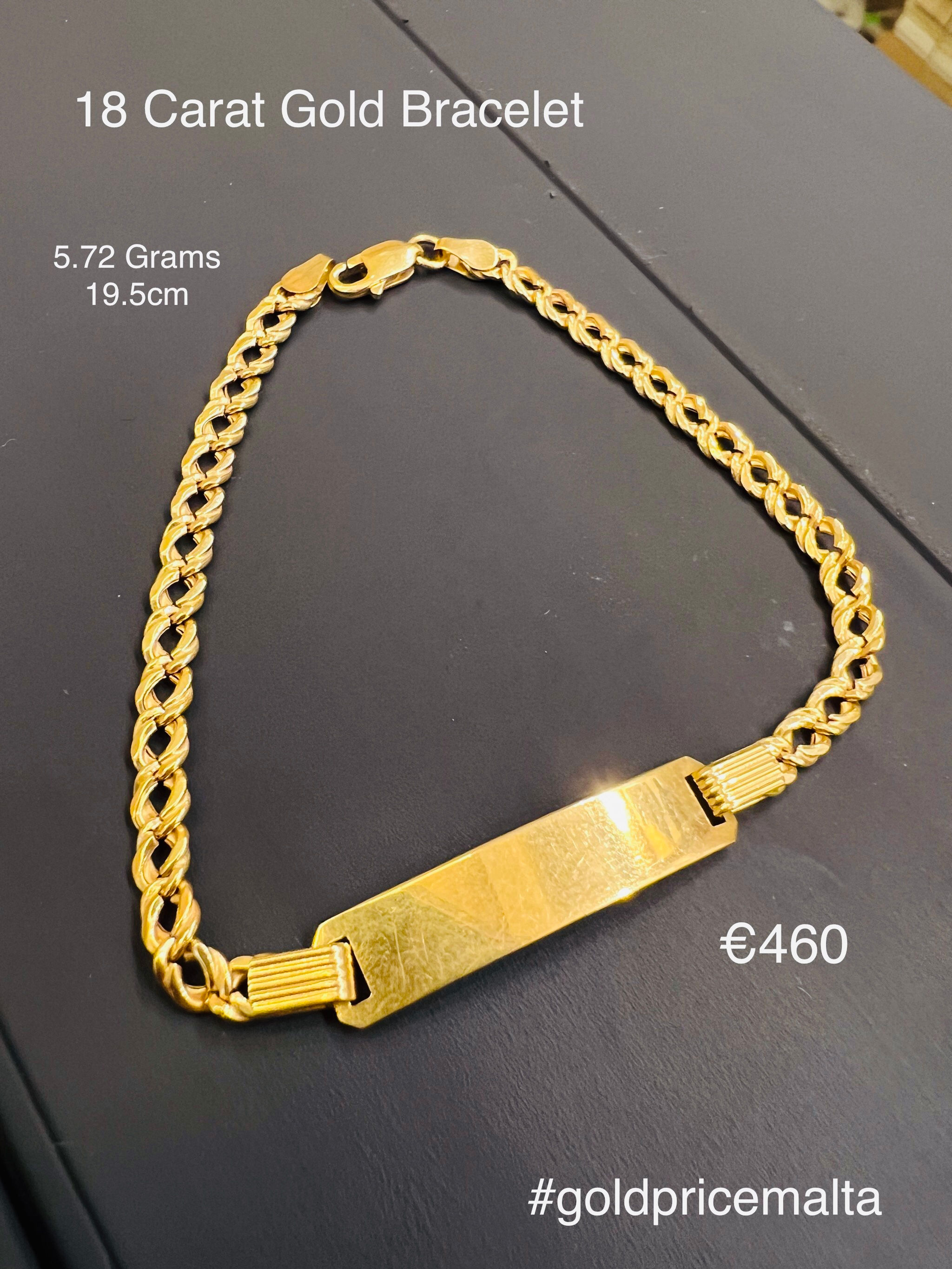 18 Carat Gold Bracelet