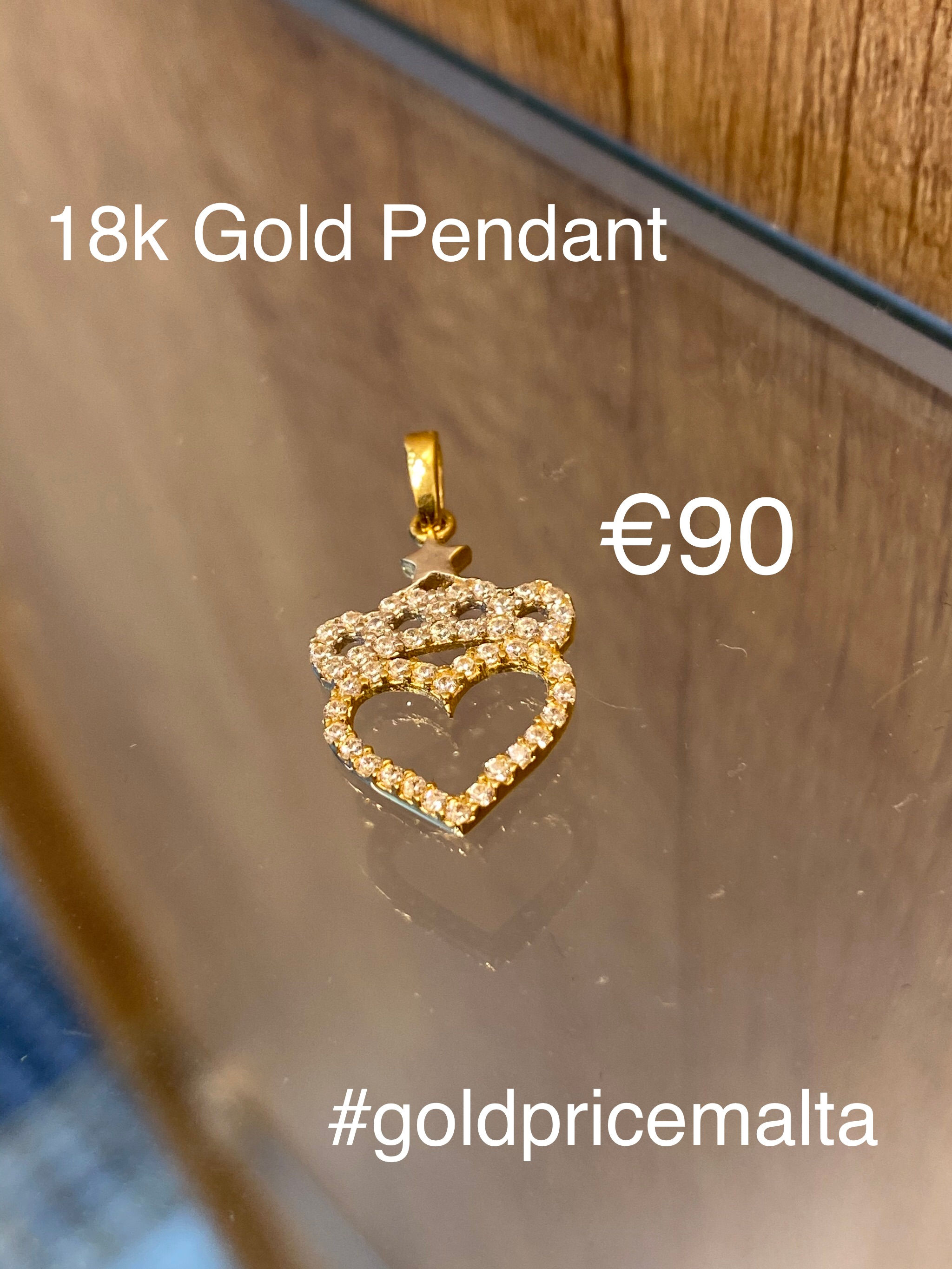 18 Carat Gold Pendant
