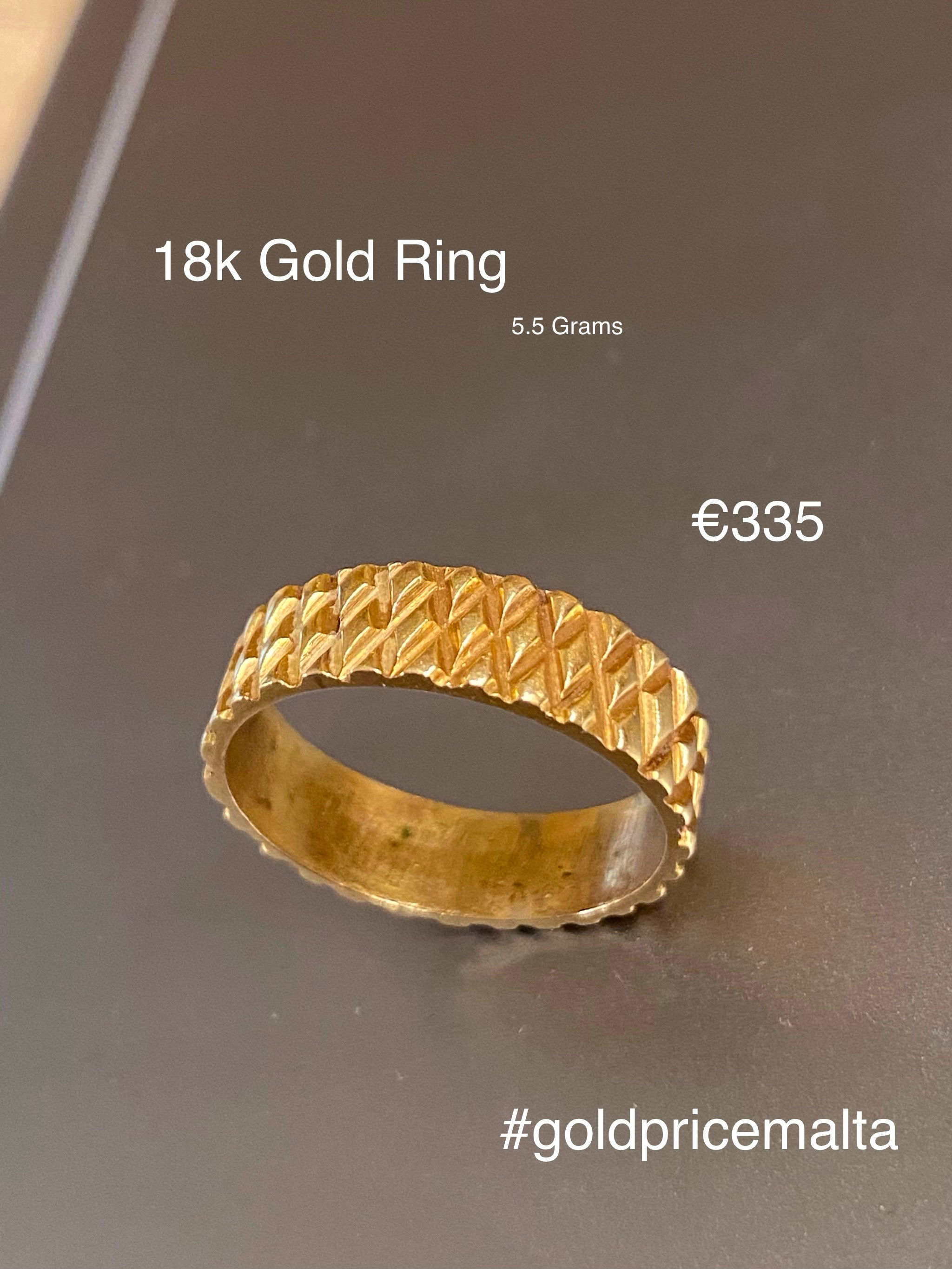 18 Carat Gold Ring