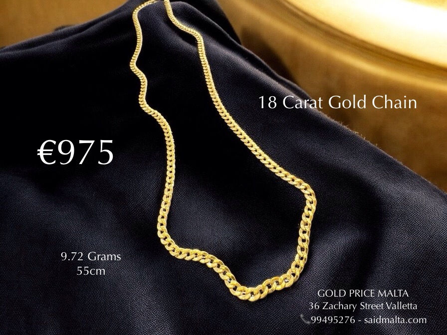18 Carat Gold Chain