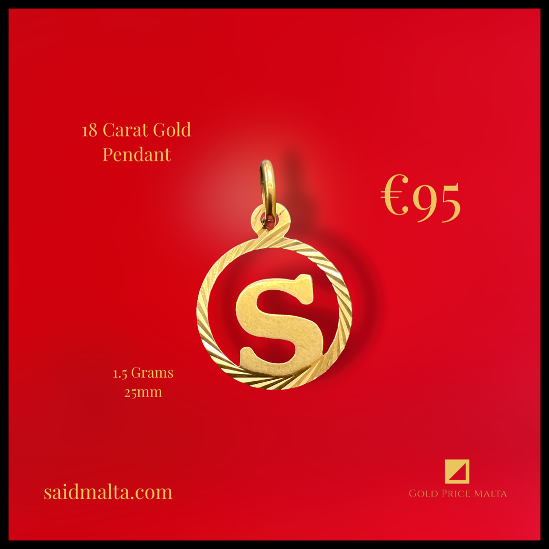 18 Carat Gold Pendant