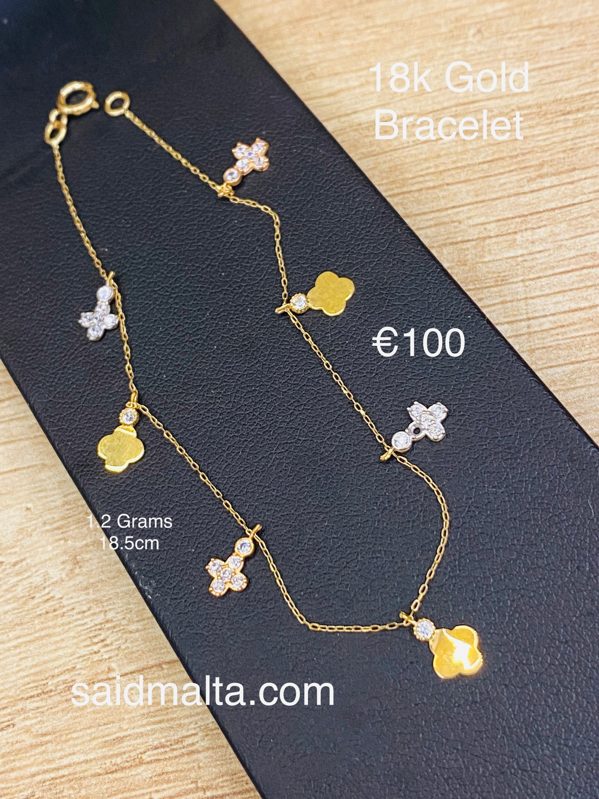 18 Carat Gold Bracelet