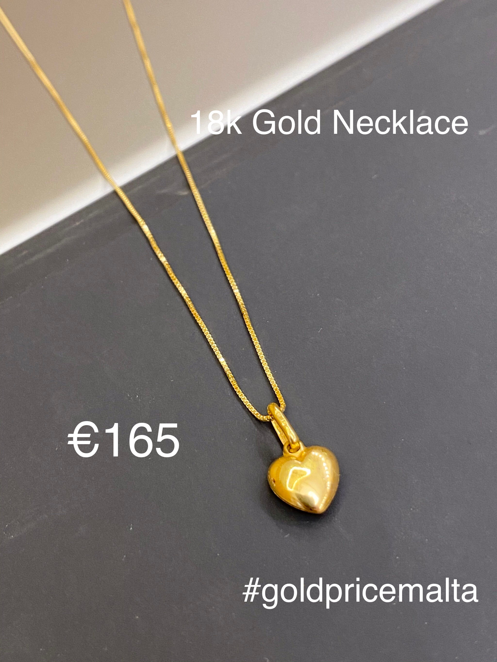 18 Carat Gold Necklace