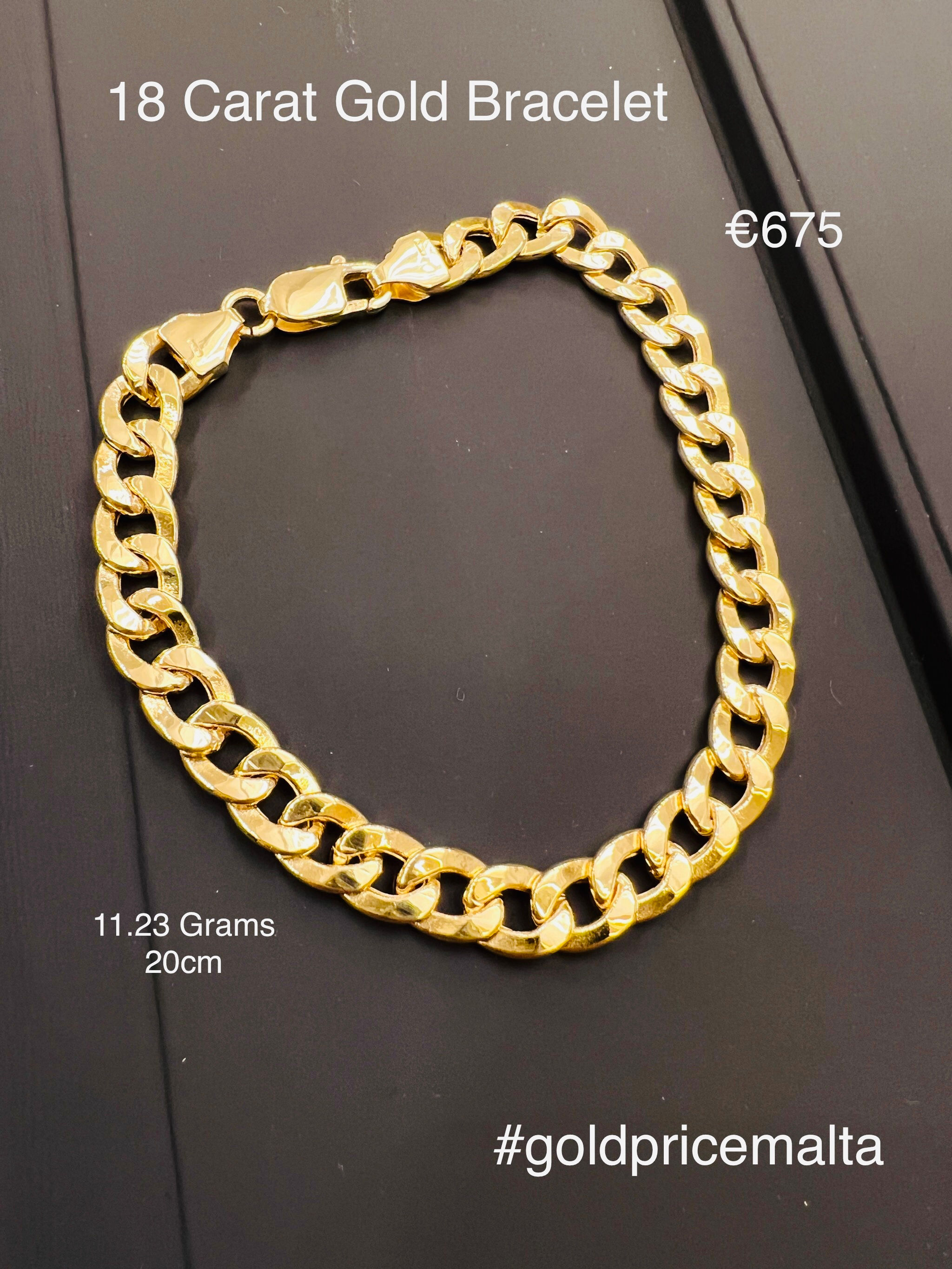 18 carat Gold Bracelet