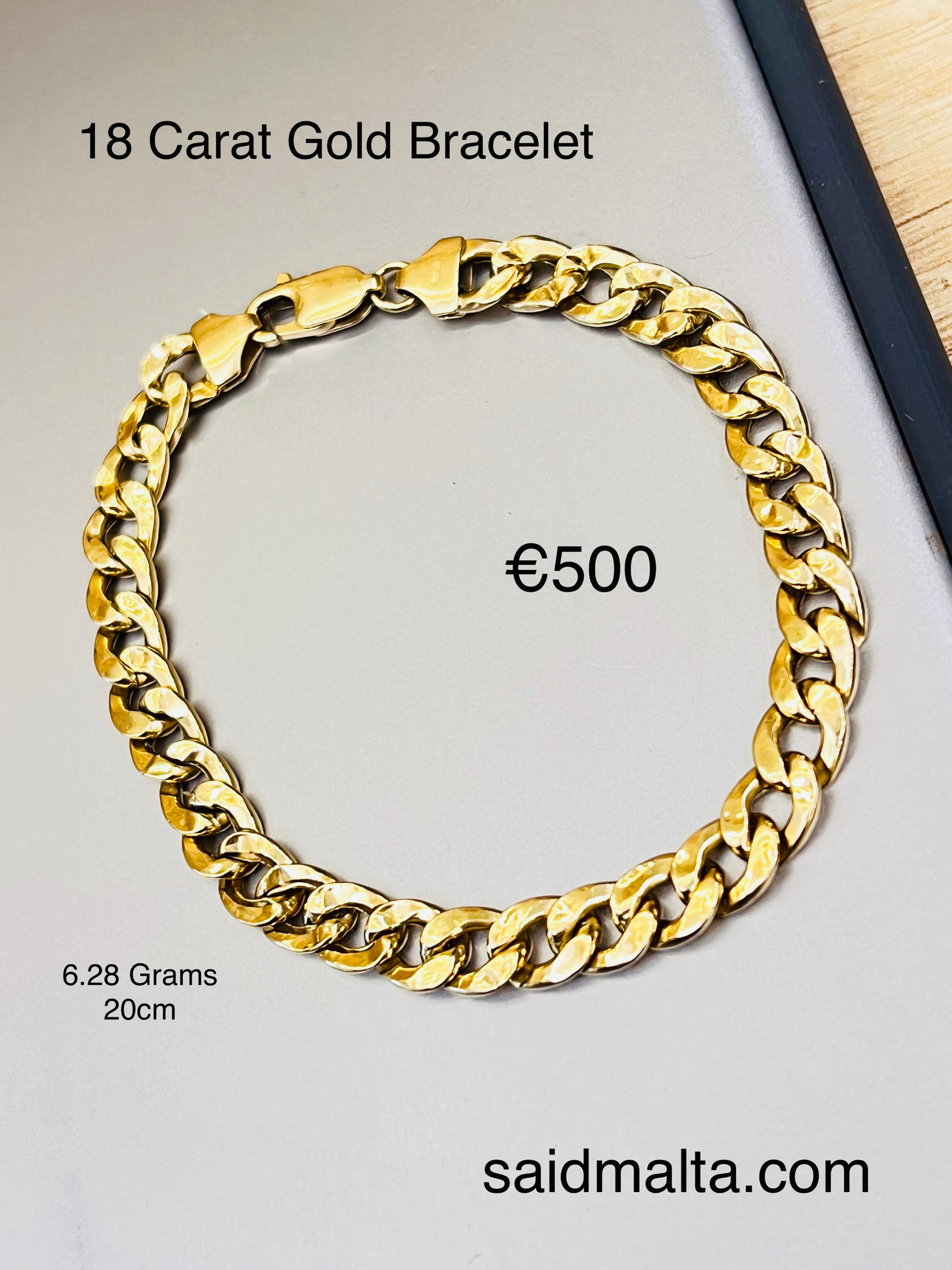 18 Carat Gold Bracelet