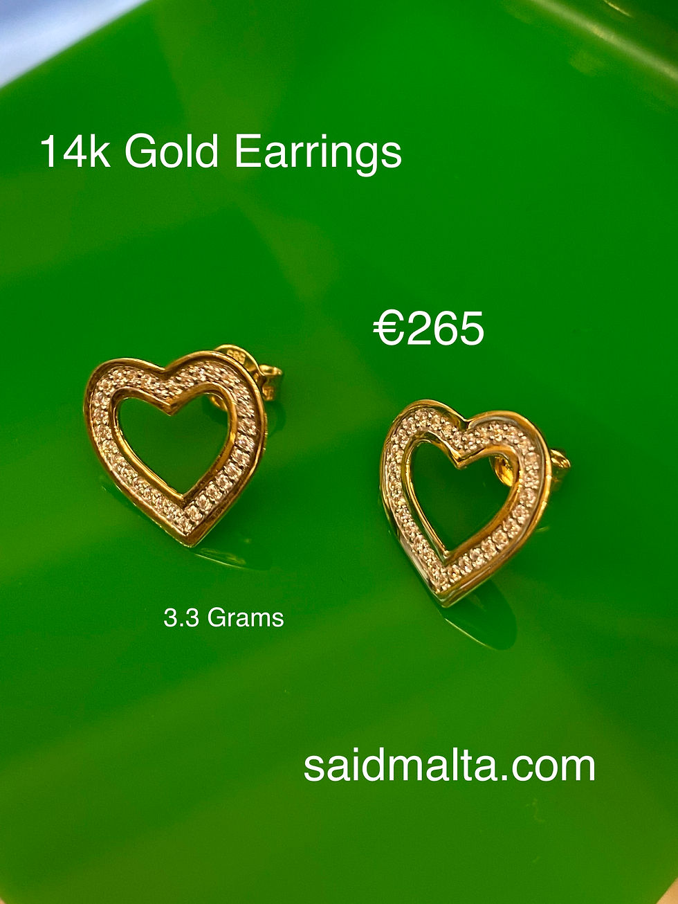 14 Carat Gold Earrings