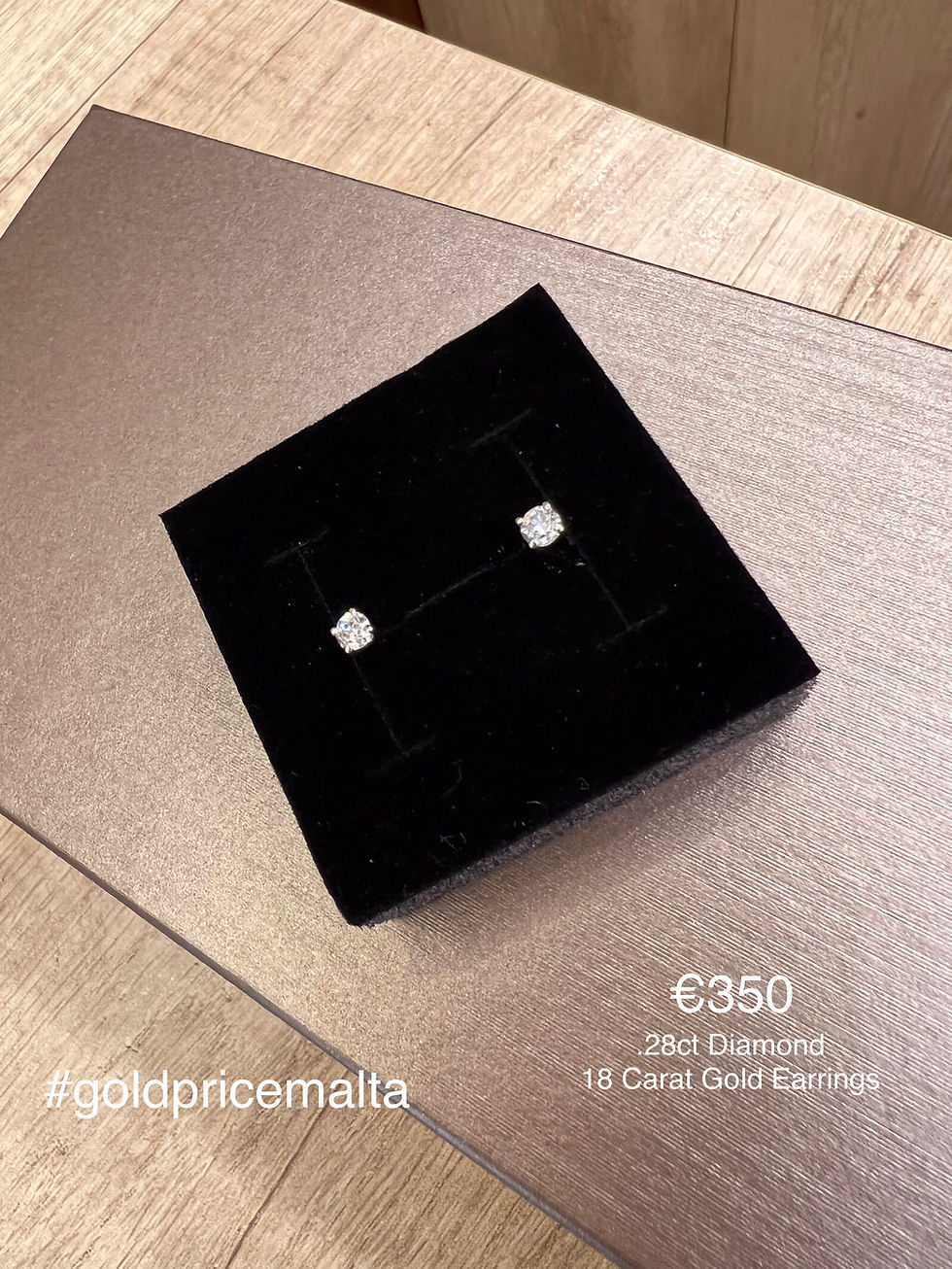 .28ct Diamond 18 Carat Gold Earrings