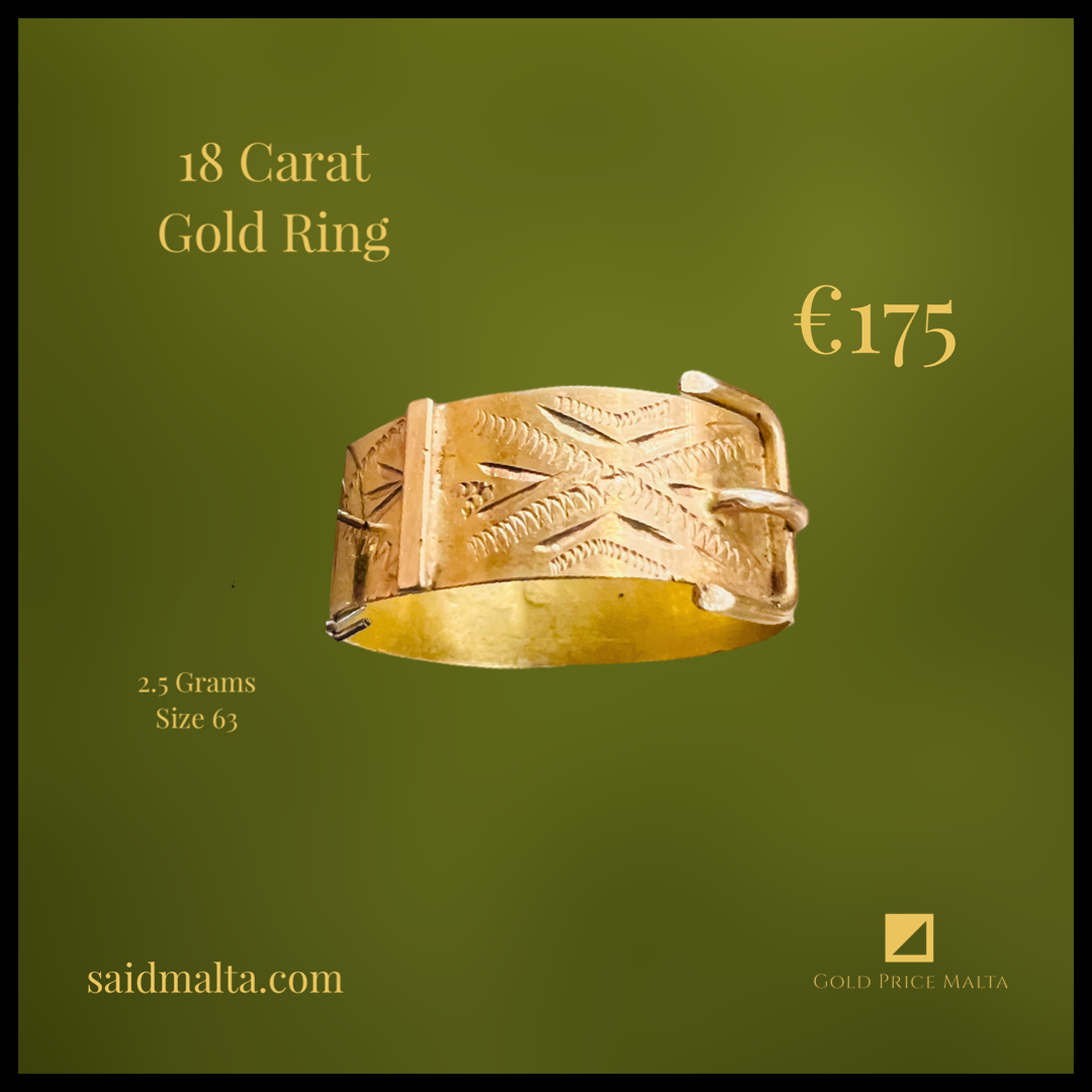 18 Carat Gold Ring
