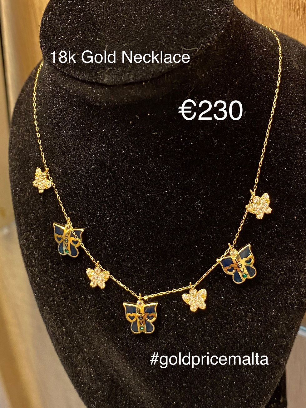 18 Carat Gold Necklace