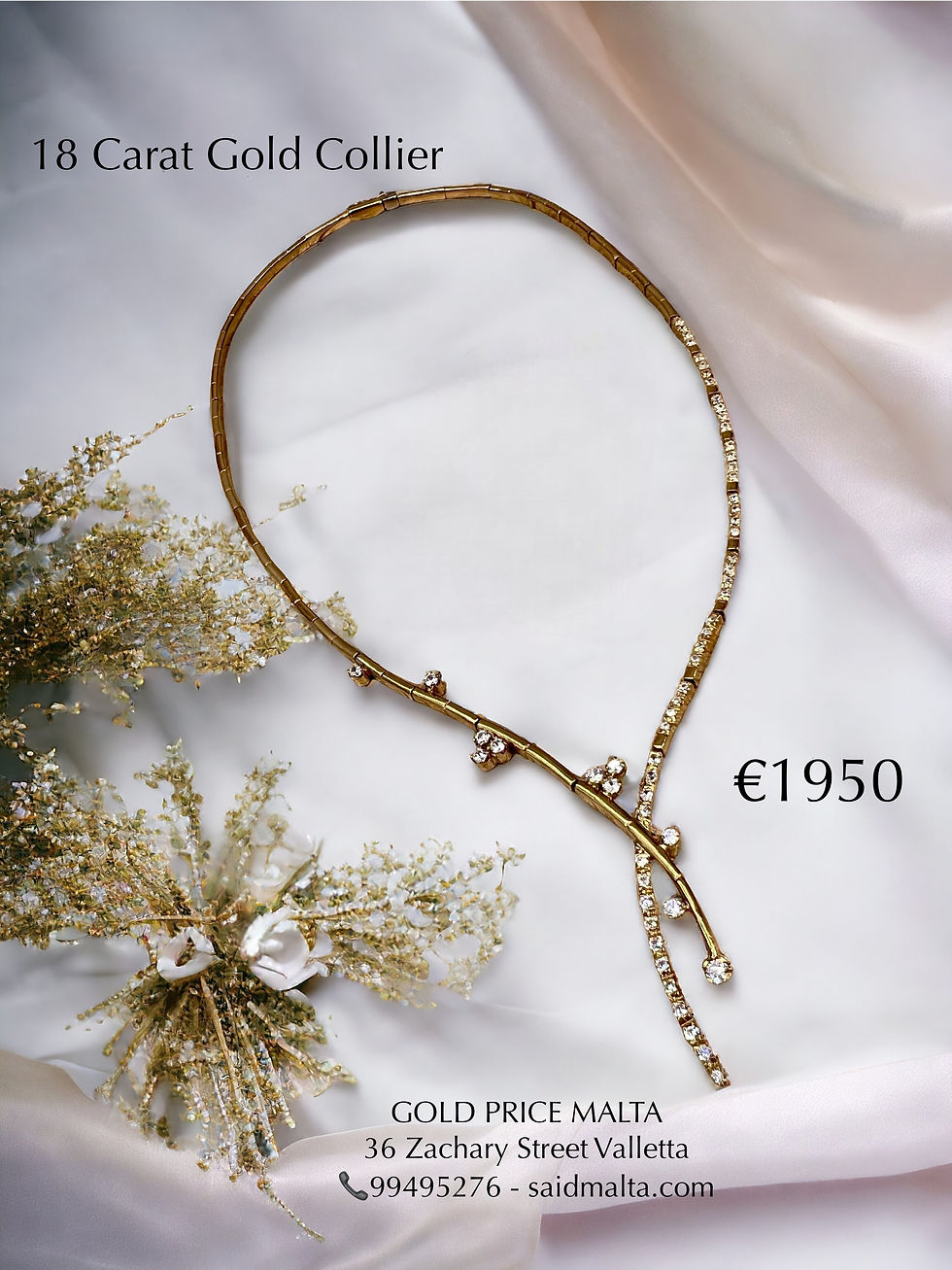18 Carat Gold Collier