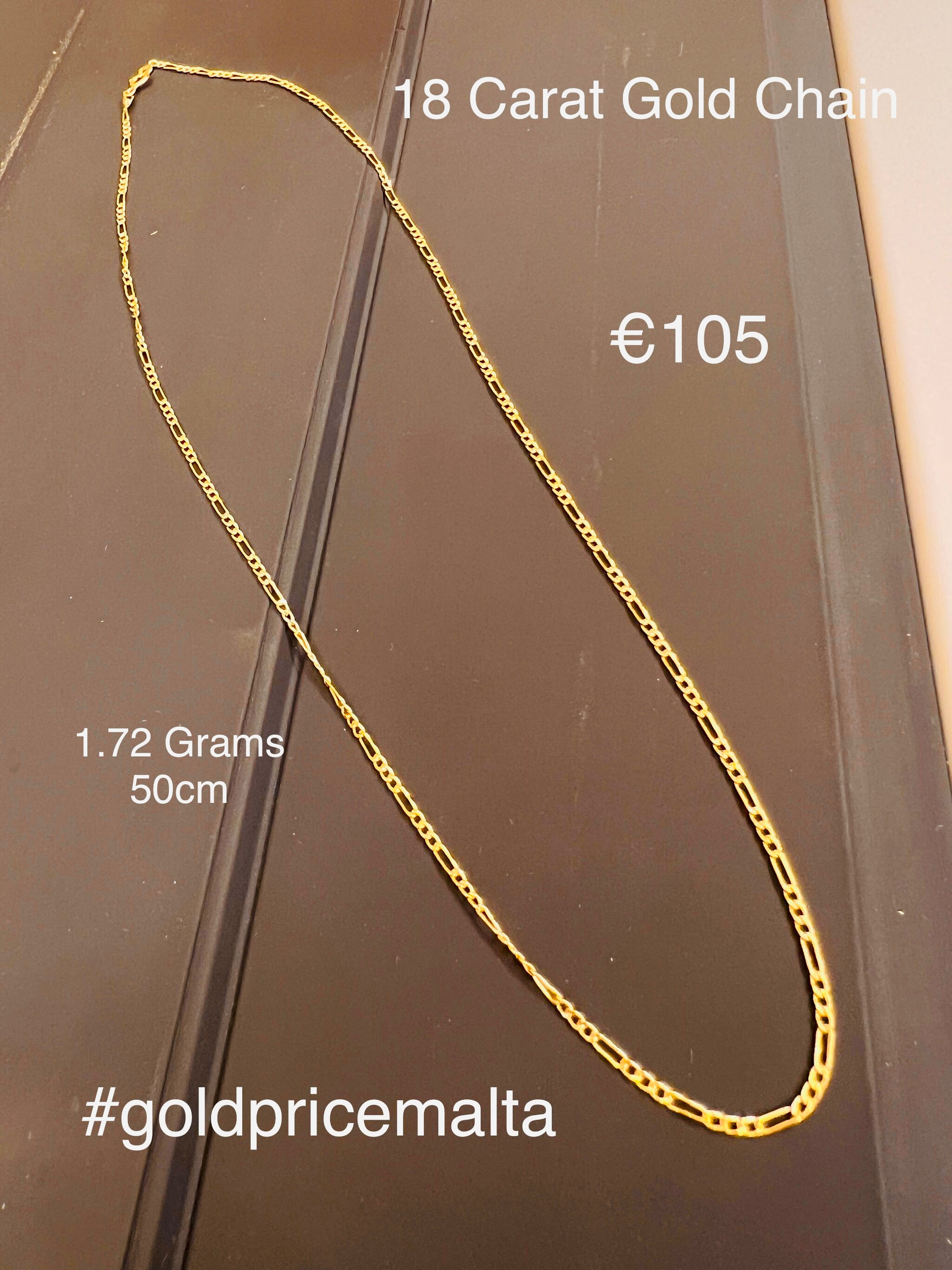 18 Carat Gold Chain