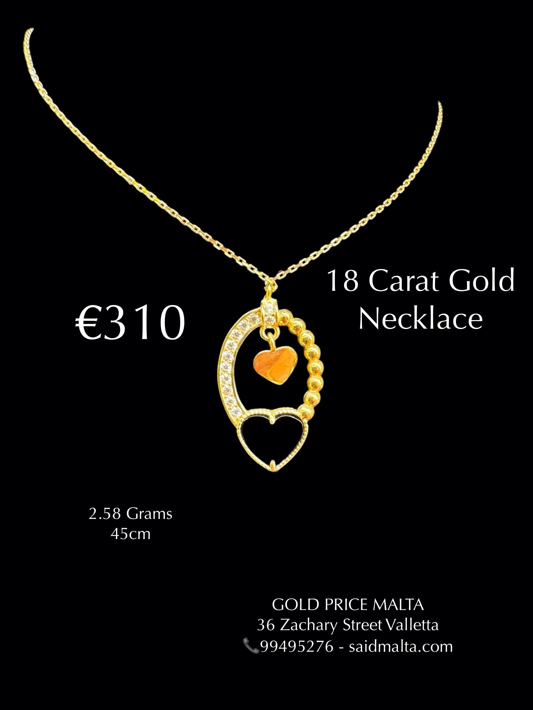 18 Carat Gold Necklace