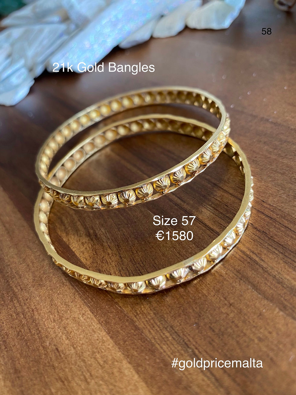 21 Carat Gold Bangles