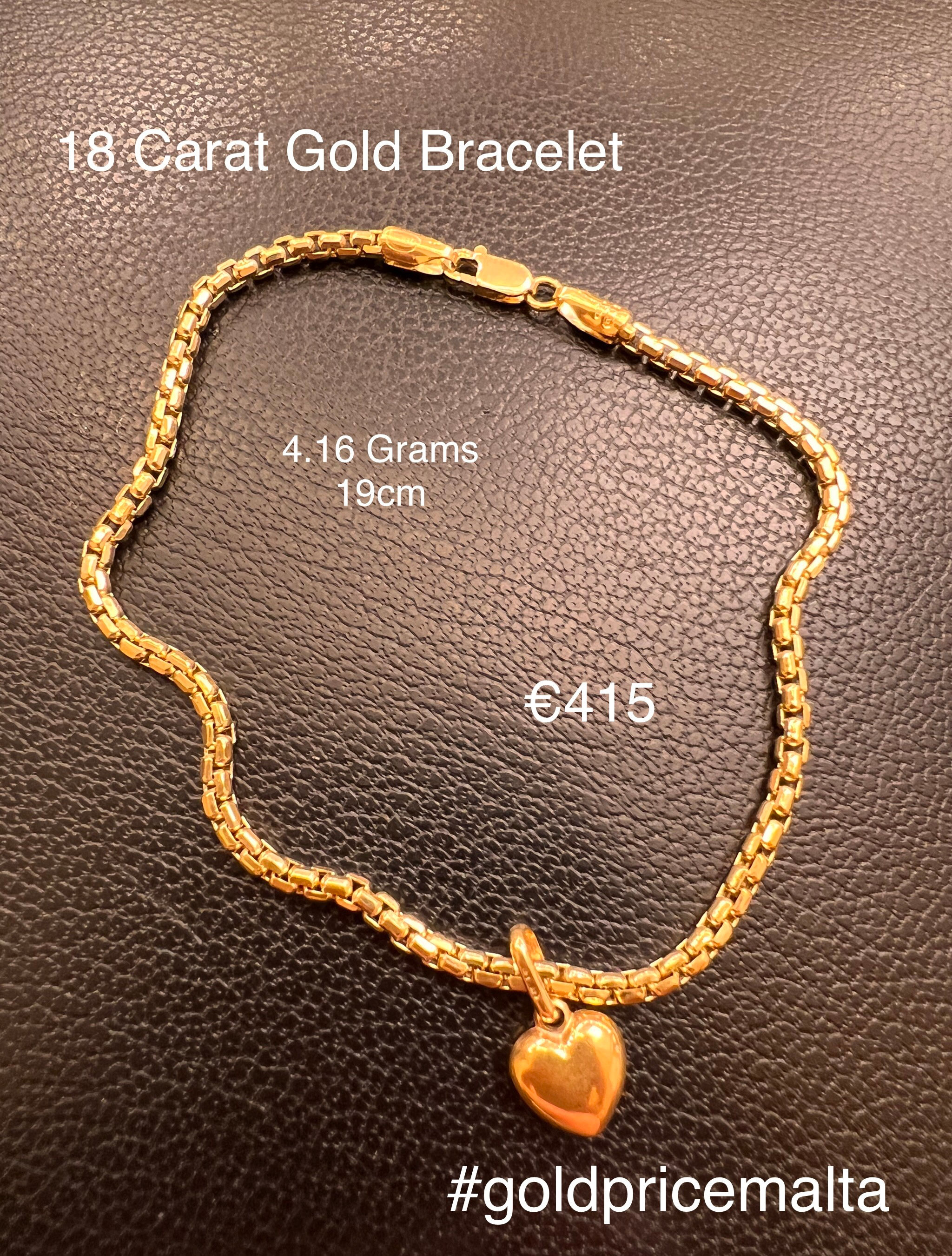 18 Carat Gold Bracelet