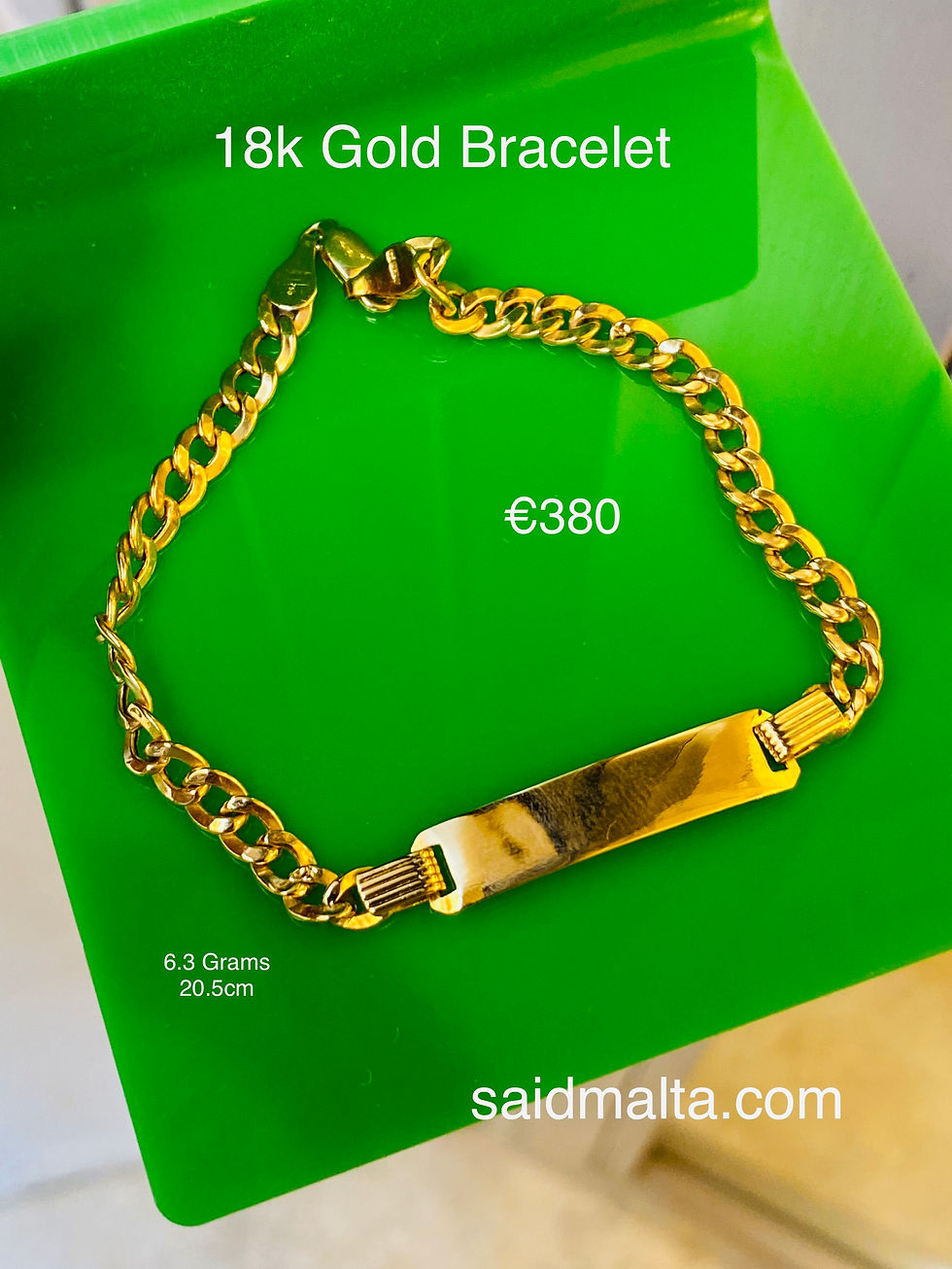 18 Carat Gold Bracelet