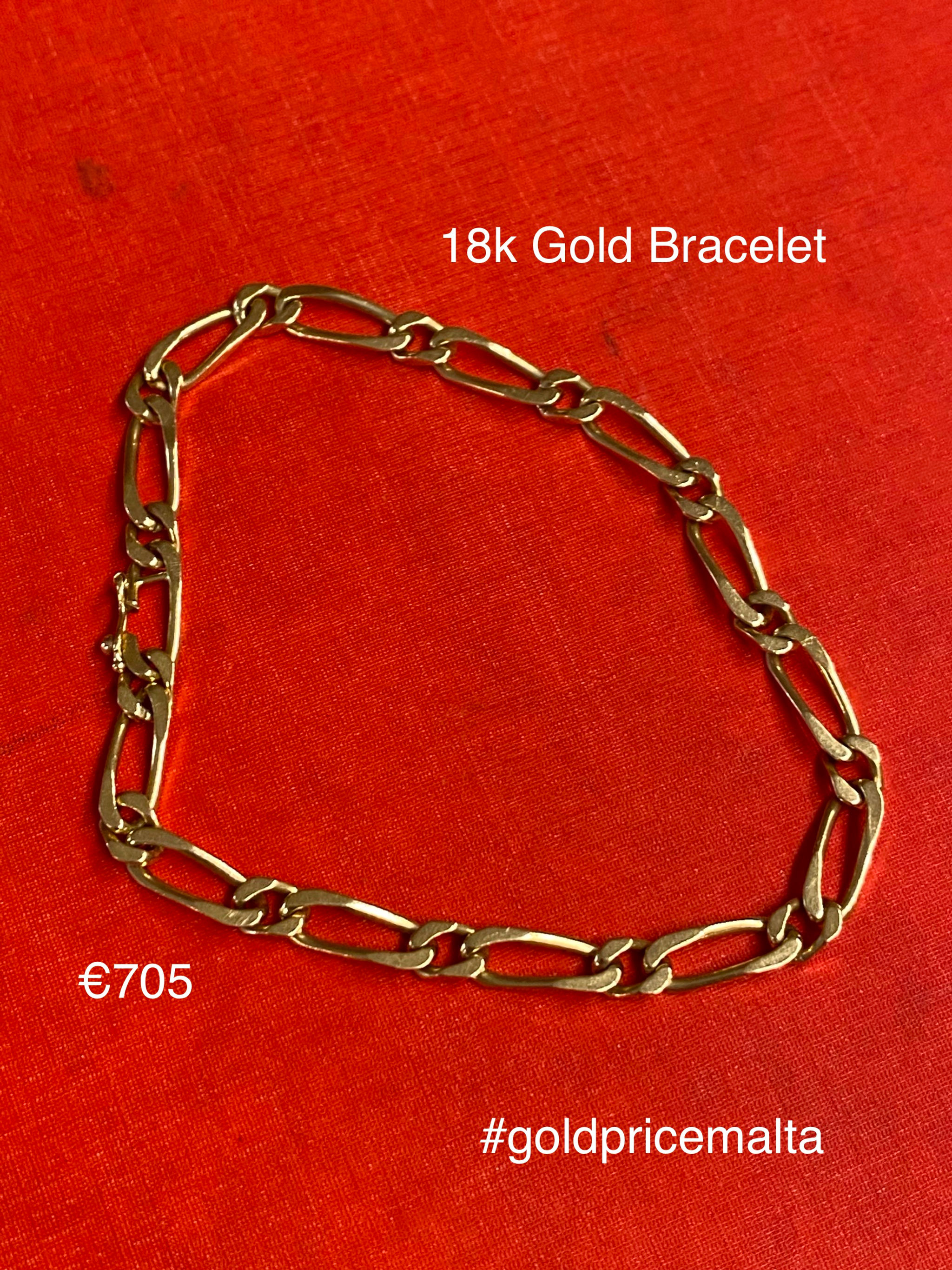 18 Carat Gold Bracelet