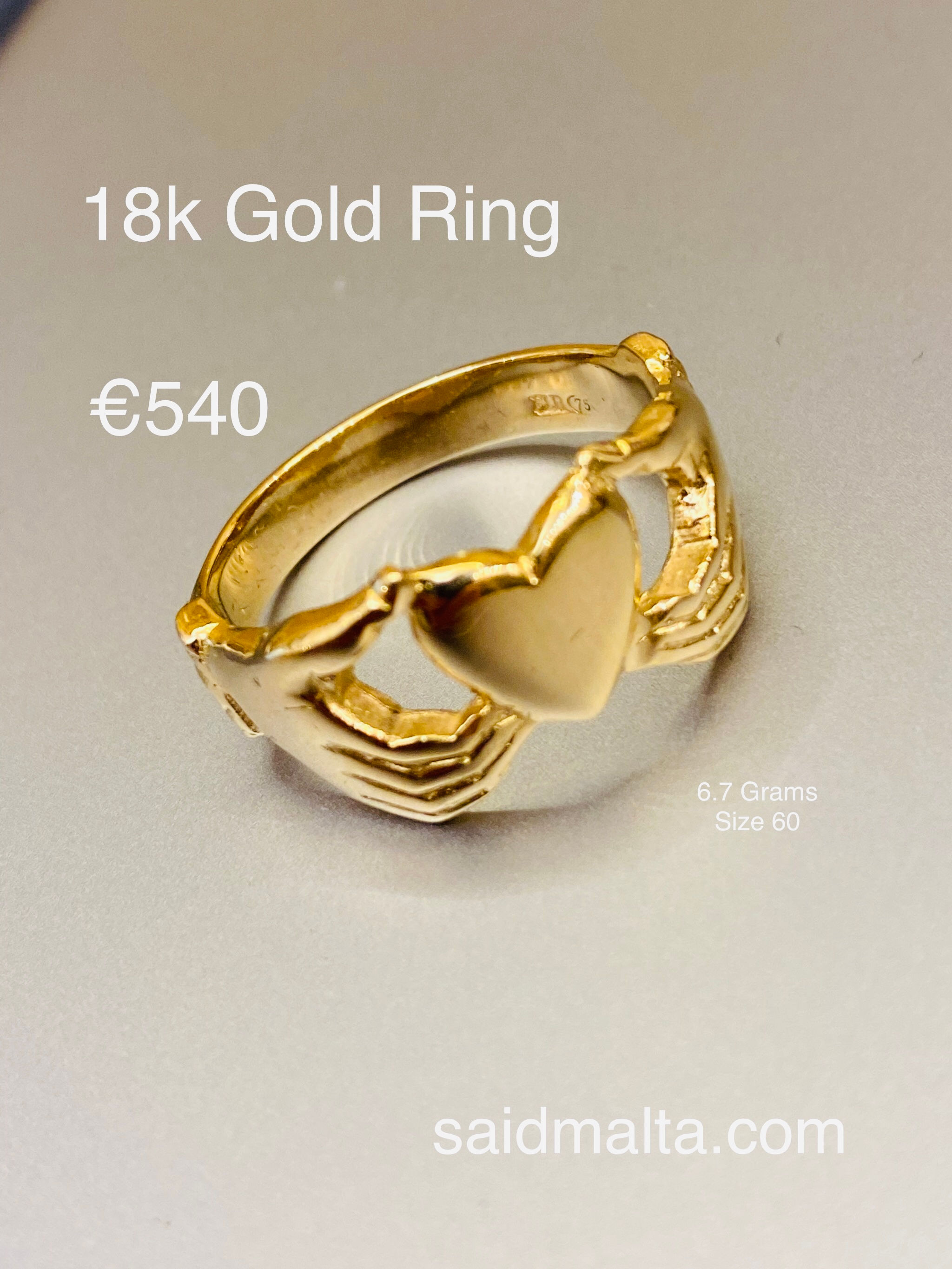 18 Carat Gold Ring