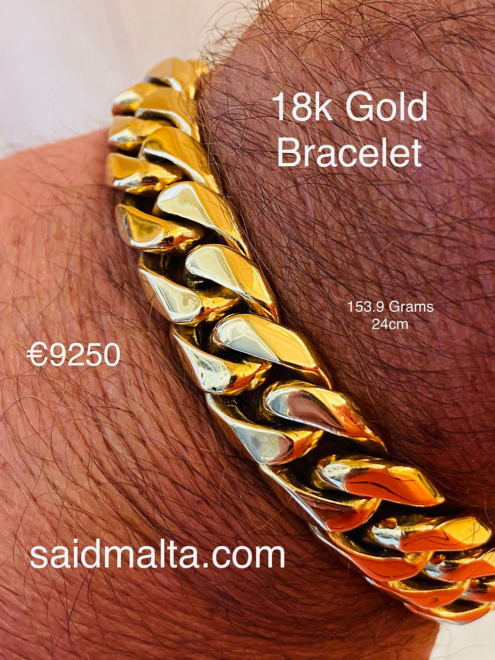 18 Carat Gold Bracelet