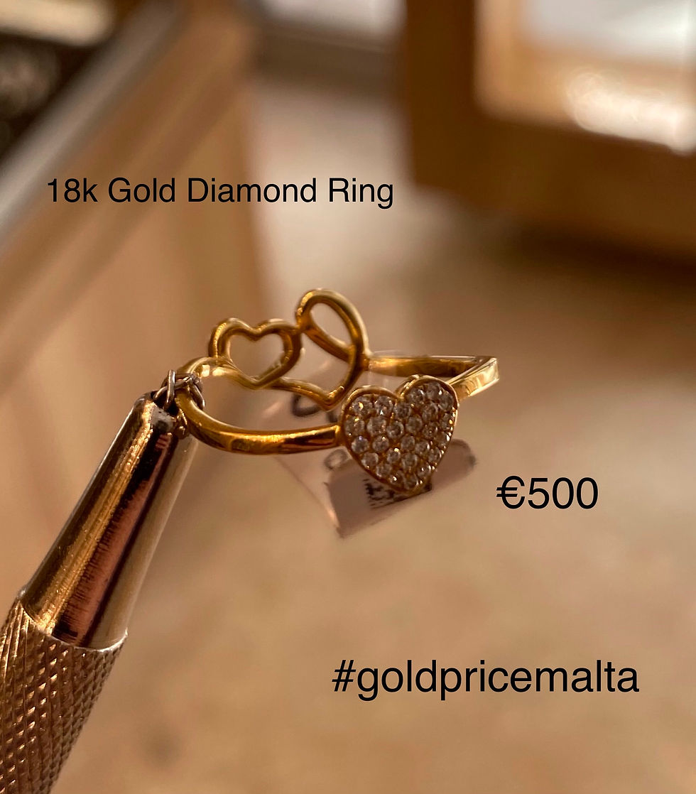 18 Carat Gold Diamond Ring