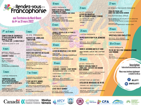 Les Rendez-vous de la Francophonie 2022 :  Ces traditions qui forgent les identités 