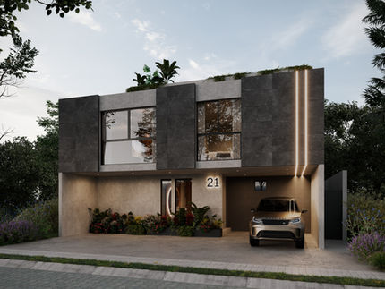 Girasoles — render