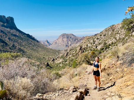 Lost mine Trail in Big Bend