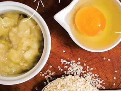 Panqueca de banana e ovo