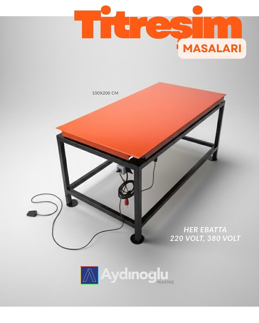 Küçük resim: Vibrasyonlu Titreşim Masası