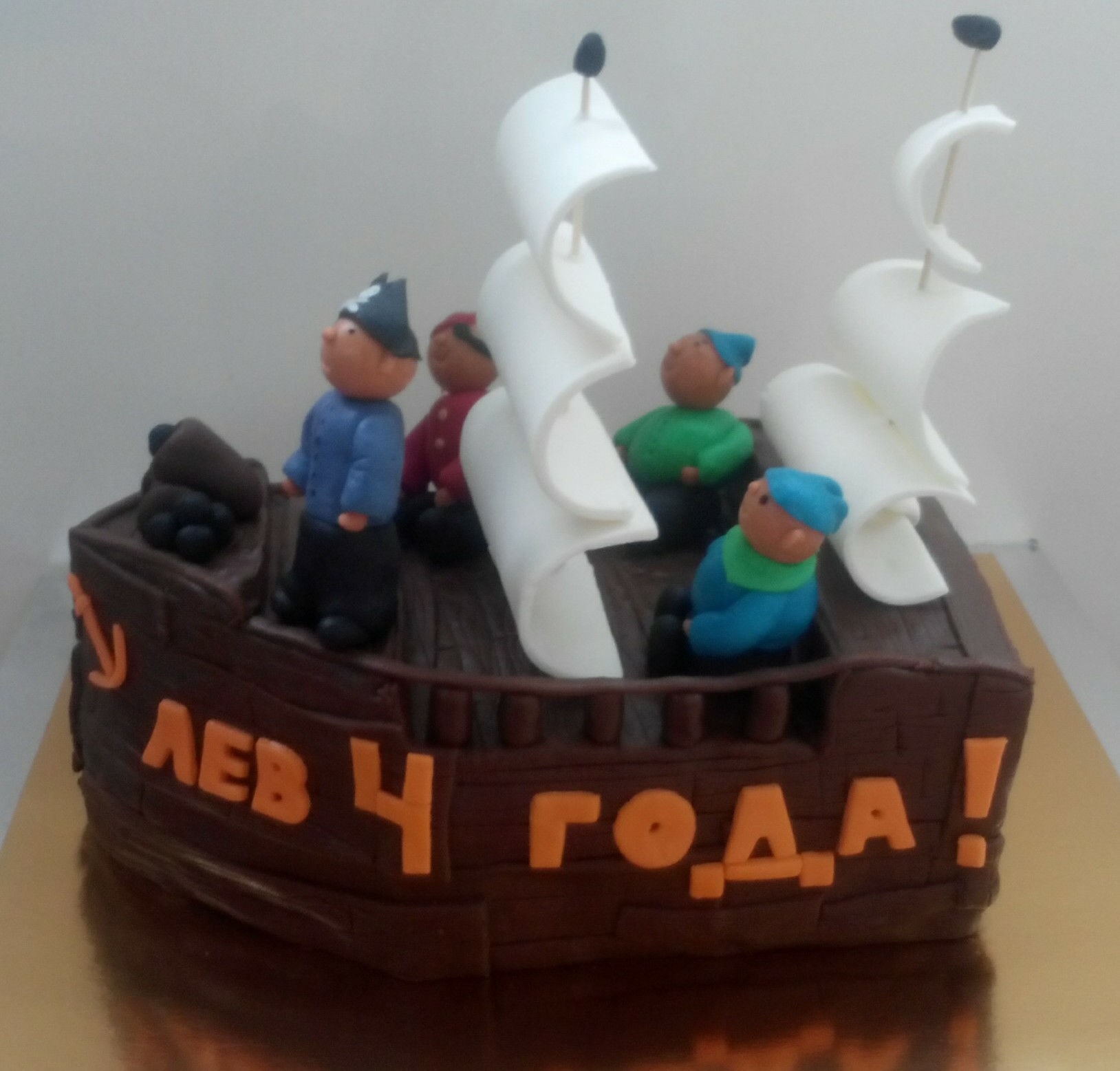 Торт Пиратский корабль 4 кг
