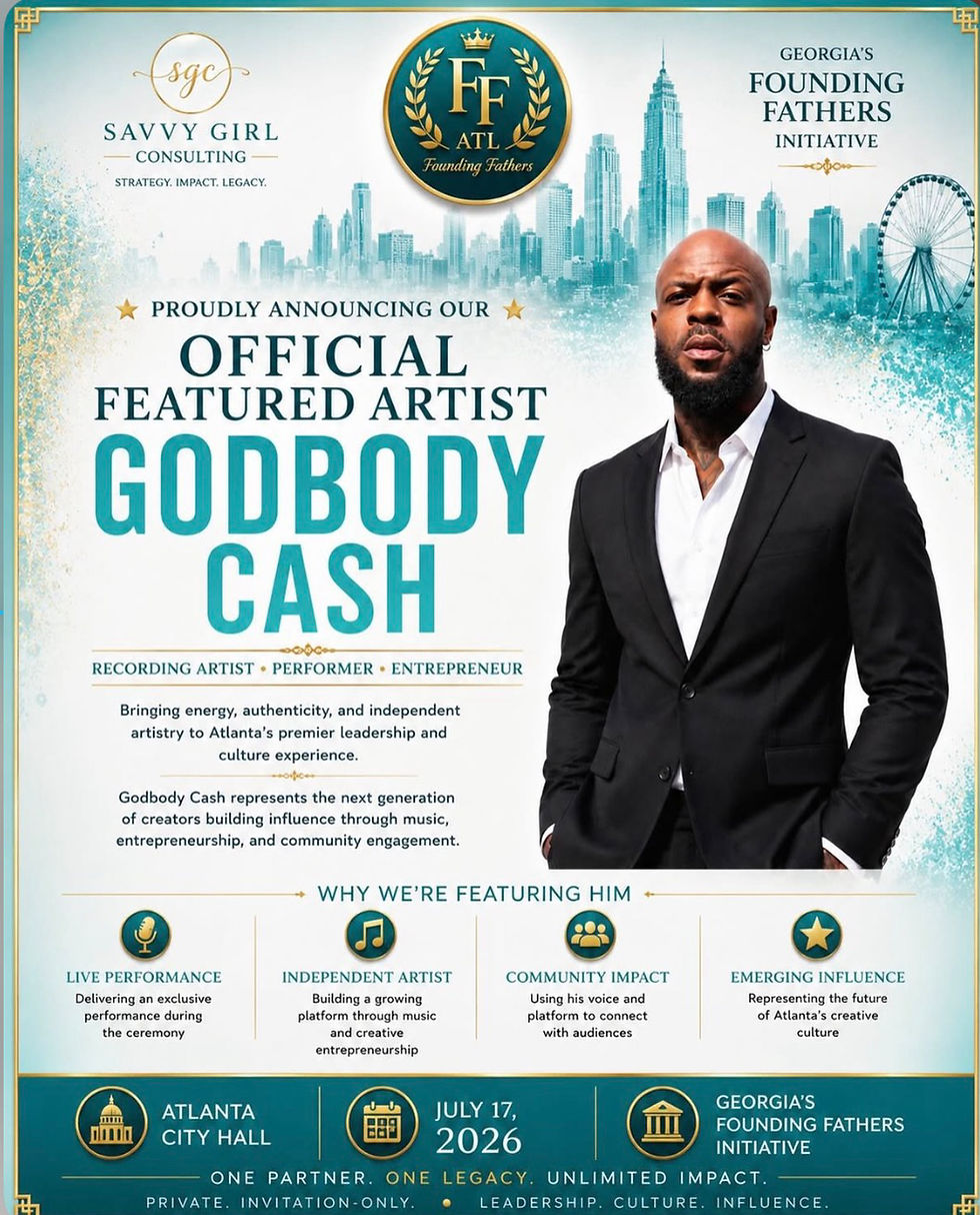GodBody Cash: The Voice of the New Generation Takes Center Stage at Atlanta City Hall