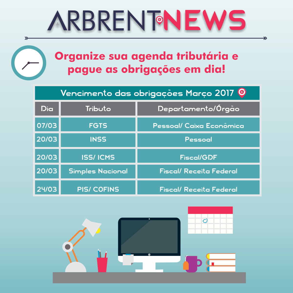 Agenda tributária