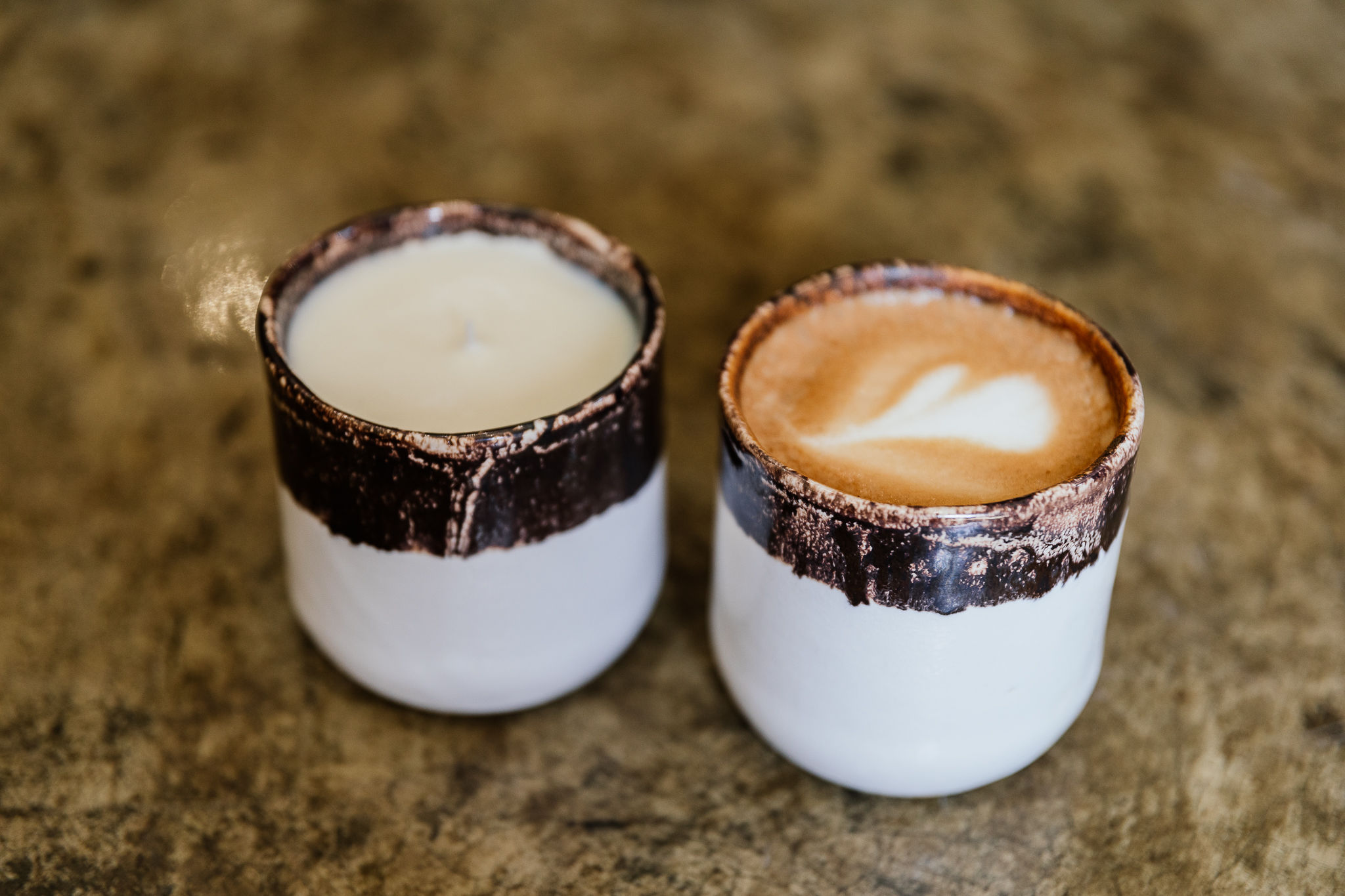 Witgatboom Coffee Cup Candle 