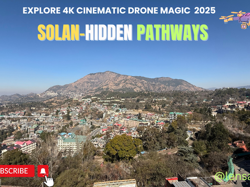 Discover Solan, India: A Drone Adventure in the Himalayas | Hidden Pathways, Temples & Bypass Routes