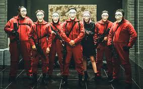Group of mask men 