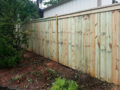Custom Board on Board Fence