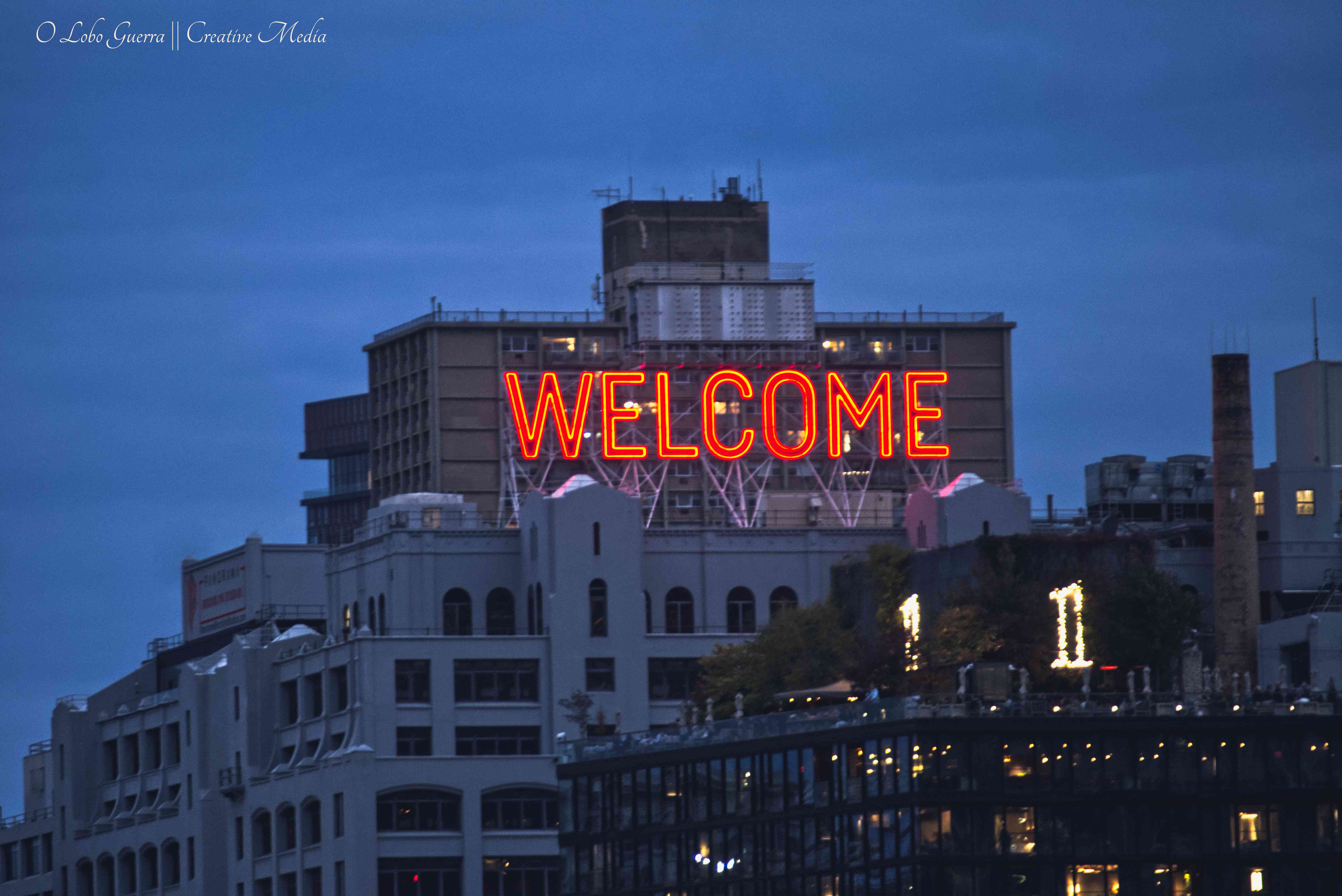 Brooklyn Bridge, Welcome building - New York 2023