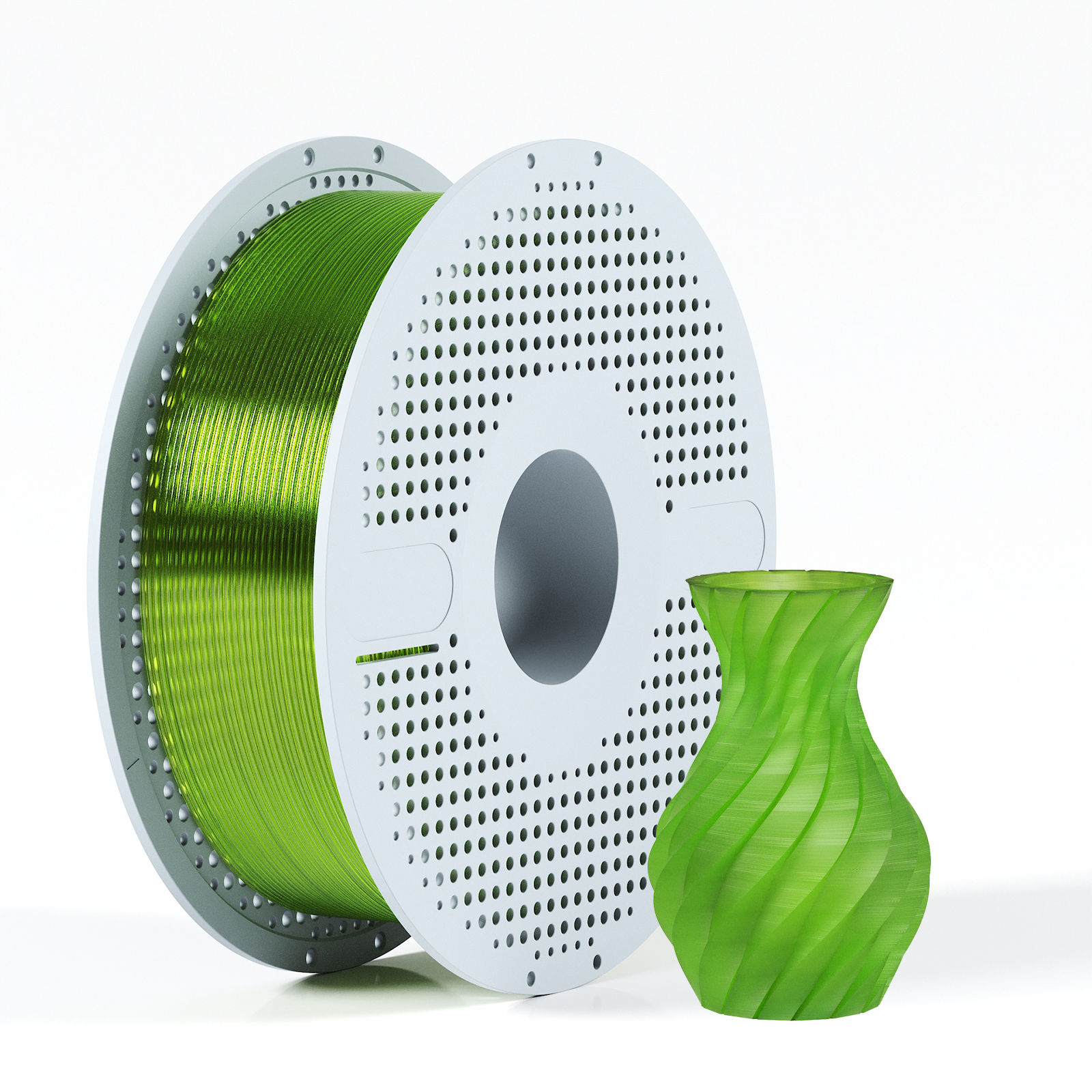 PETG-HF Transparentes Grün NextShapes Filament