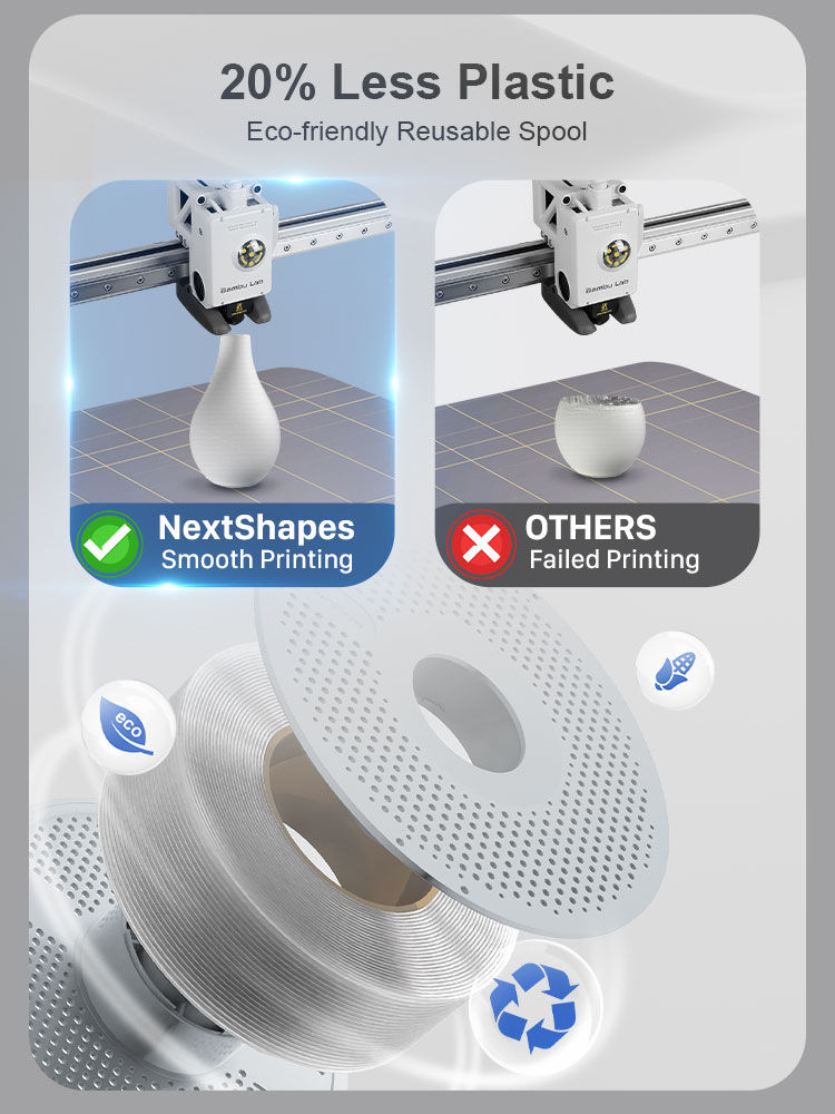 Thumbnail: TPU 95A Schwarz NextShapes Filament
