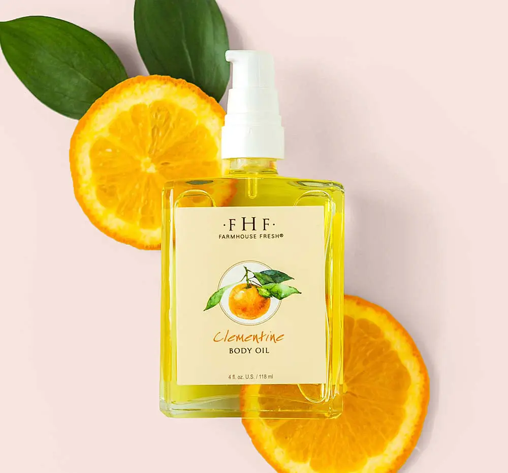 Clementine Body Oil citrusy-light nourishment