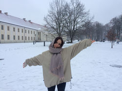 Vilnius sous la neige