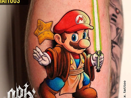 30 Tatuagens incríveis inspiradas na franquia Mario